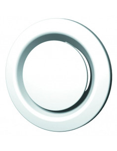 Bouche plastique réglable de 10 à 75 m3/h manchette à joint D80 mm BER 80 J S&P UNELVENT 853844