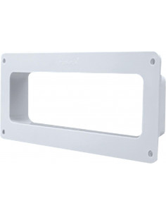 Bride murale rectangulaire PVC rigide 55 x 220 mm gamme TUBPLA BRM 125 S&P UNELVENT 833640
