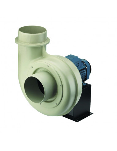 Moto-ventilateur centrifuge polypropylène 900 m3/h 0,55 kW monophasé 230V CMPB/2-20A-0,55 S&P UNELVENT 321302
