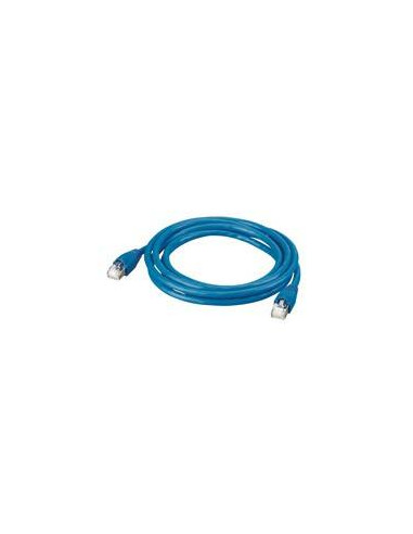 Cordon de brassage et utilisateurs RJ45 LCS³ catégorie 6 SF/UTP blindé impédance 100ohms longueur 2m PVC bleu LEGRAND 051753