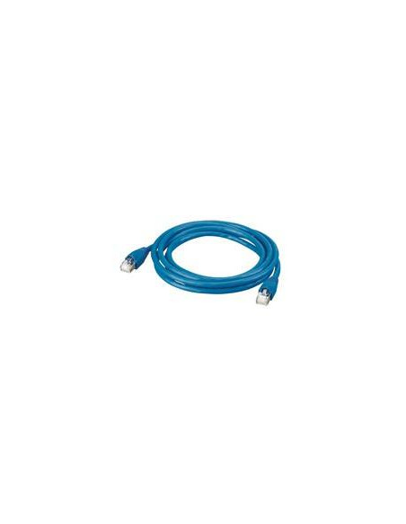 Cordon de brassage et utilisateurs RJ45 LCS³ catégorie 6 SF/UTP blindé impédance 100ohms longueur 2m PVC bleu LEGRAND 051753