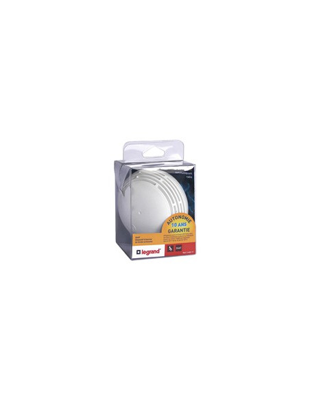 DETECTEUR AUTONOME AVERTISSEUR DE FUMEE LONG LIFE LEGRAND 040517