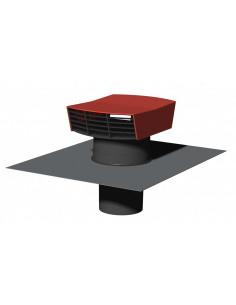 CHAPEAU TOITURE TUILE CT125-UNELVENT 870073 2