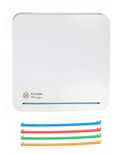 AERATEUR PERMANENT CENTRIFUGE 15-30-45 M3/H-HYGRO-TEMPO BASSE CONSO ECOAIR H DESIGN UNELVENT 420105 2