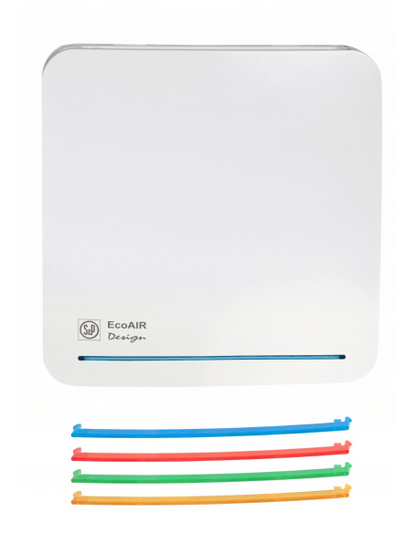 AERATEUR PERMANENT CENTRIFUGE 15-30-45 M3/H-HYGRO-TEMPO BASSE CONSO ECOAIR H DESIGN UNELVENT 420105