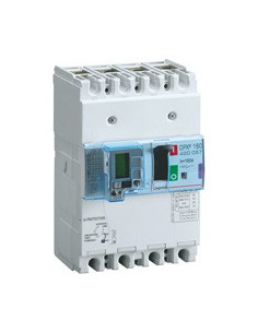 Disjoncteur magnétothermique différentiel DPX³160 pouvoir de coupure 16kA 400V 4 Pôles 160A LEGRAND 420037 2