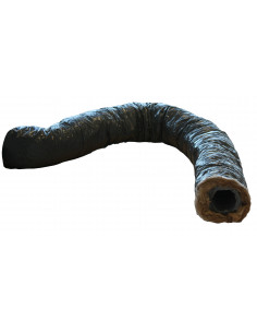 Gaine PVC souple 6m isolée 25 mm ECOSOFT diamètre 80 Unelvent 813920 2