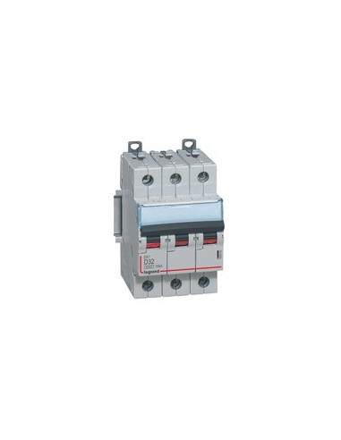 Disjoncteur DX³6000 10kA à vis 3 Pôles 400V~ 32A courbe D peigne HX³ traditionnel LEGRAND 408062
