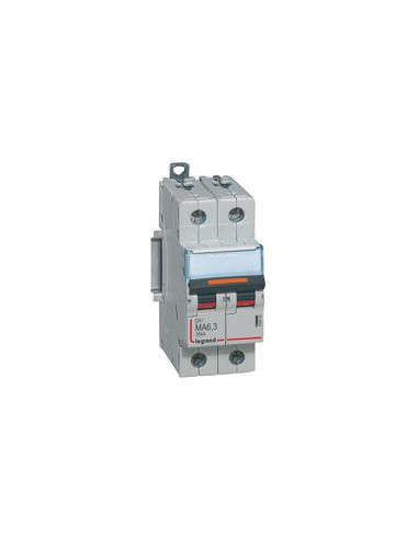 DX3 DISJONCTEUR BIPOLAIRE 6,3A 25KA...