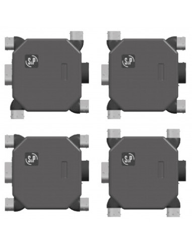 KIT VMC HYGROREGLABLE OZEO FLAT 2 KHB T3/7 P UNELVENT 604811