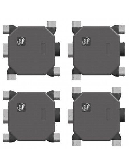 KIT VMC HYGROREGLABLE OZEO FLAT 2 KHB T3/7 P UNELVENT 604811