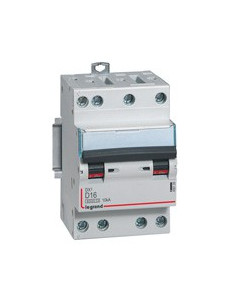 Disjoncteur DX³6000 10kA à vis 4 Pôles 400V 16A courbe D pour peigne HX³ LEGRAND 408126 2