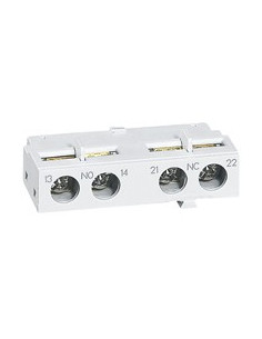 Contacts auxiliaires 1NO et 1NF pour disjoncteur moteur MPX³ montage frontal LEGRAND 417403 2