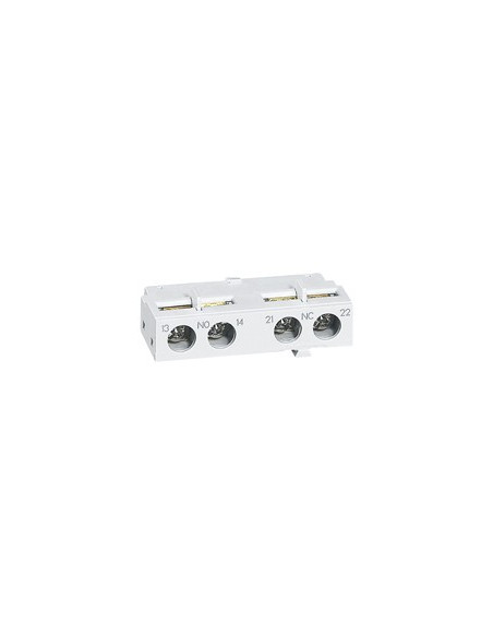 Contacts auxiliaires 1NO et 1NF pour disjoncteur moteur MPX³ montage frontal LEGRAND 417403