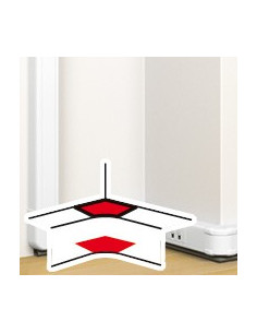ANGLE INTERIEUR ANTIMICROBIEN 50X130 LEGRAND 075712