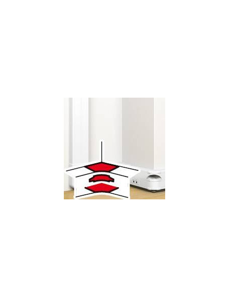 Angle intérieur pour goulotte à clippage direct Mosaic 50x145mm blanc LEGRAND 075624