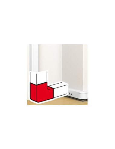 ANGLE PLAT ANTIMICROBIEN 50X130...