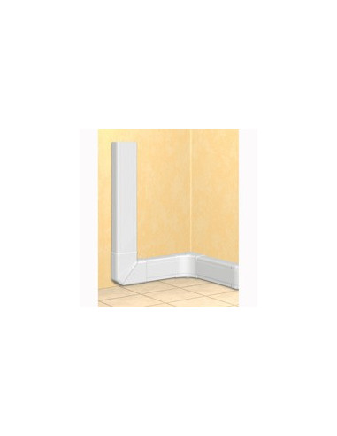 DLP CP+COUVERCLE 50X105 CV65 2M BLANC...