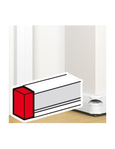 Embout pour goulotte à clippage direct Mosaic 50x130mm blanc LEGRAND 075613