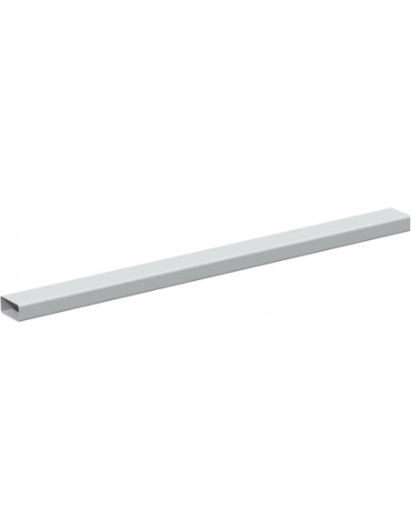CONDUIT PLAT PVC RIGIDE SECTION RECTANGULAIRE 55X110 L1.5M UNELVENT TPR 100-1.5 833643