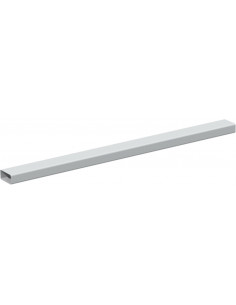 Conduit rectangulaire PVC rigide 55 x 220 mm longueur 1.5 m gamme TUBPLA TPR 125/1.5 S&P UNELVENT 833617