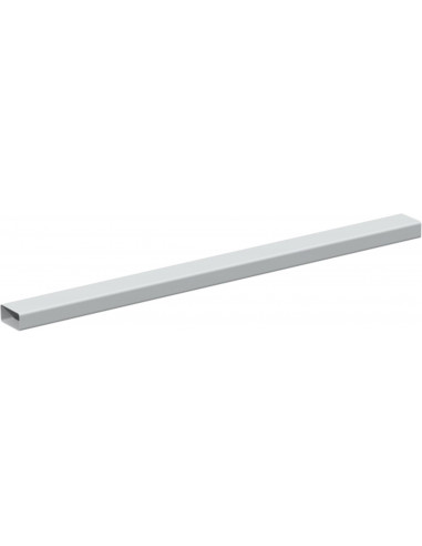 Conduit rectangulaire PVC rigide 55 x 220 mm longueur 1.5 m gamme TUBPLA TPR 125/1.5 S&P UNELVENT 833617