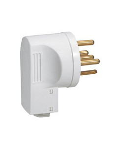 Fiche 3P+N+T 32A à sortie latérale par embout avec serre-câbles LEGRAND 055807 2