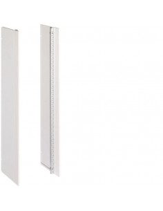 Jeu de 2 côtés quadro4 p 260mm h 1350mm l 245.5mm RAL 9010 blanc paloma HAGER FC016
