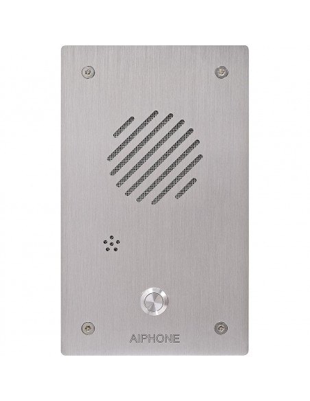 Pack audio bus 4 BP encastré avec module T25/VIGIK centrale 4 postes GT1D alim sans transfo gâche GTBA4E AIPHONE 111131