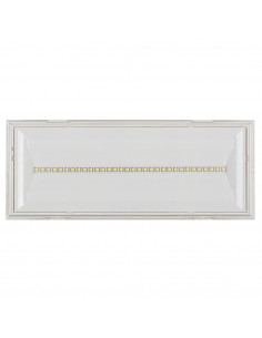 Luminaire d'ambiance 1000 lumens compact et 100% LED source centrale Alimentation 24 48 Vdc IP65 IK10 LUMINOX NEXI1000 LX IP