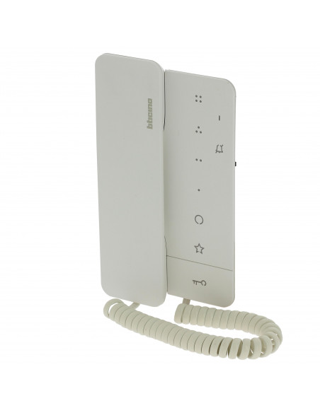 Poste intérieur audio Classe 100 avec combiné BTICINO BT344292