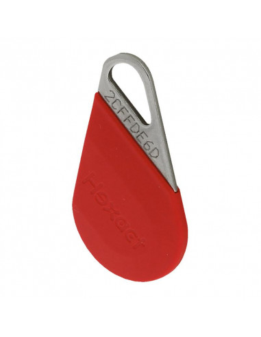 Badge de proximité Mifare 13,56 MHz pour contrôle d'accès VIGIK® rouge BTICINO BT348245