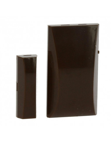Micro contact magnétique radio pour alarme intrusion MyHOME_Up marron BTICINO BT4286
