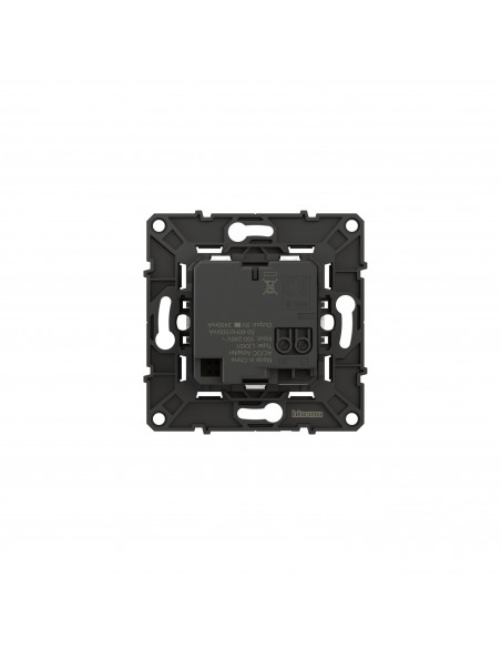 Double chargeur USB Altège Type-A 2,4A finition Neige BTICINO BTAL30DD