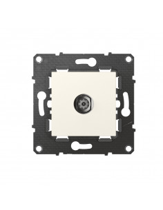 Prise télévision simple mâle Altège finition Neige BTICINO BTAL40DD 2