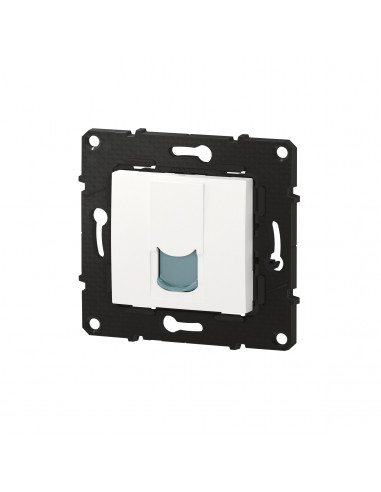 Prise RJ45 multimédia catégorie6 FTP Altège finition Neige BTICINO BTAL45DD