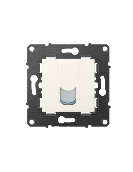 Prise RJ45 multimédia catégorie6 FTP Altège finition Neige BTICINO BTAL45DD