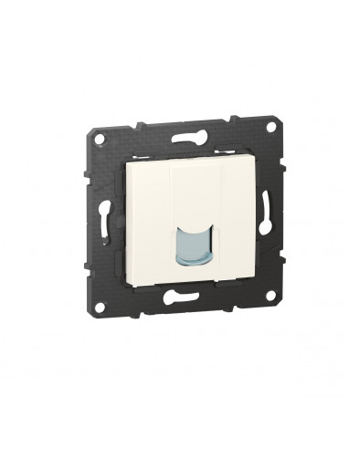 Prise RJ45 multimédia catégorie6 FTP Altège finition Neige BTICINO BTAL45DD