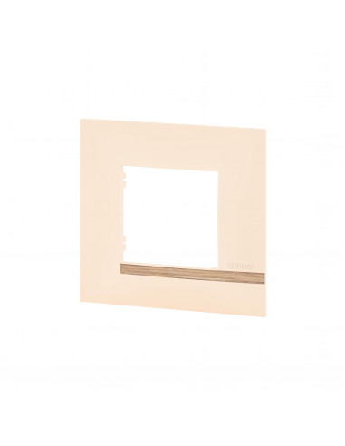 Plaque Altège Collection Déco 1 poste finition Sable BTICINO BTAL9SA1