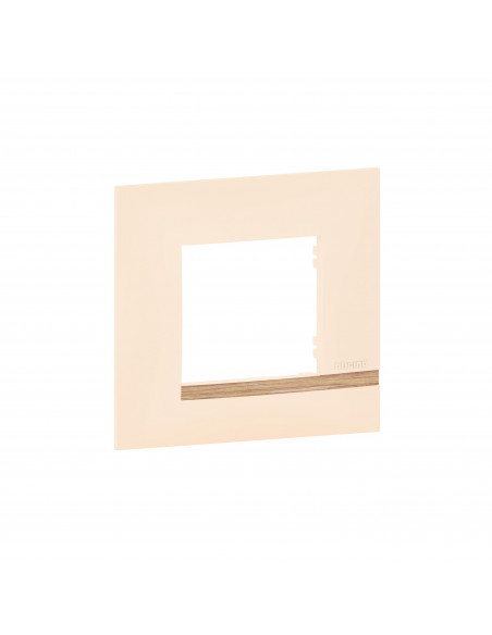 Plaque Altège Collection Déco 1 poste finition Sable BTICINO BTAL9SA1