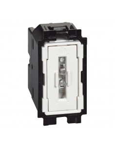 Living Now poussoir O+F 1 module VIS BTICINO BTK4034