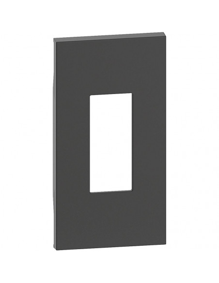 Living Now enjoliveur 2 modules RJ45 noir BTICINO BTKG07M2