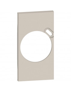 Plastron de finition Living Now pour prise Surface avec prise USB Type-C - sable BTICINO BTKM62