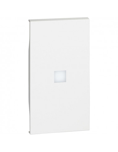 Living Now enjoliveur PERSONNALISABLE 2 MODULES BLANC MYHOMEUP BTICINO BTKW01MH2X