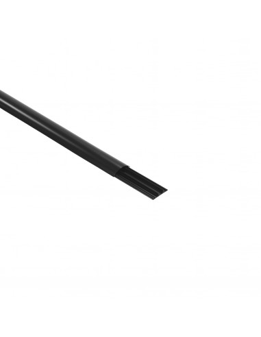 Passage de plancher PVC 3 compartiments 75x18mm noir RAL9017 LEGRAND 030090