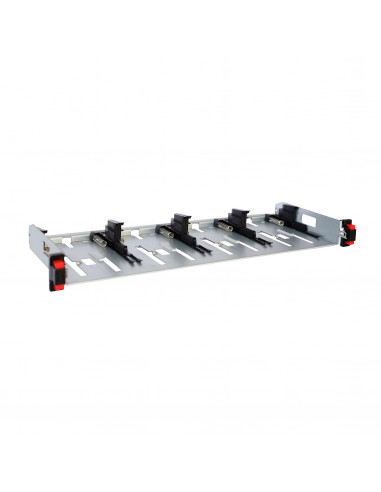 Panneau modulaire 19pouces LCS³ à équiper de 4 supports pour cassette slim 1U LEGRAND 032175