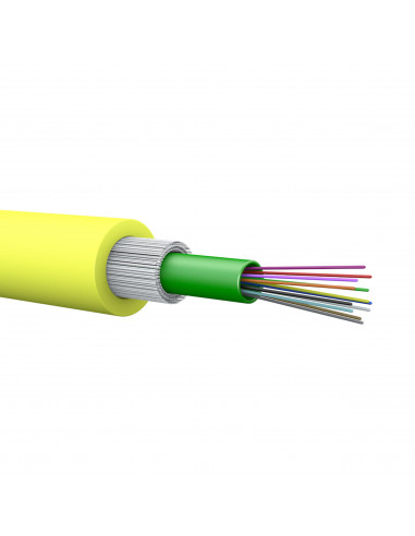 Câble optique OS2/OS1 monomode structure libre LCS³ int/ext 12 fibres Cca LEGRAND 032526