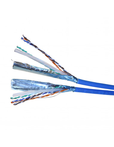 Câble pour réseaux locaux LCS³ catégorie6 F/UTP 2x4 paires torsadées 500m LEGRAND 032776