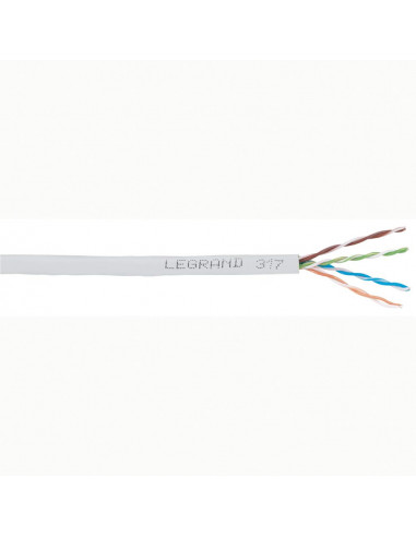 Câble réseaux locaux LCS³ catégorie5e F/UTP 4 paires torsadées 100ohms long.500m LEGRAND 032850