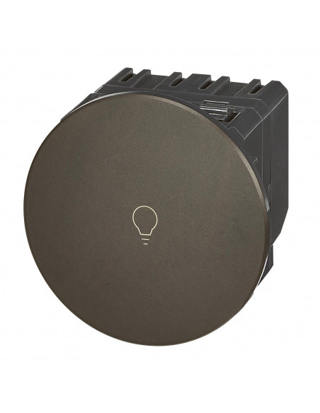Interrupteur ou va-et-vient Céliane Surface tactile avec neutre 1000 W -graphite LEGRAND 067019